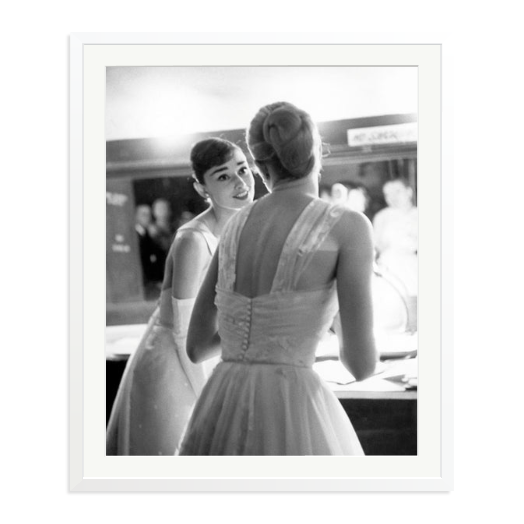 Audrey Hepburn and Grace Kelly