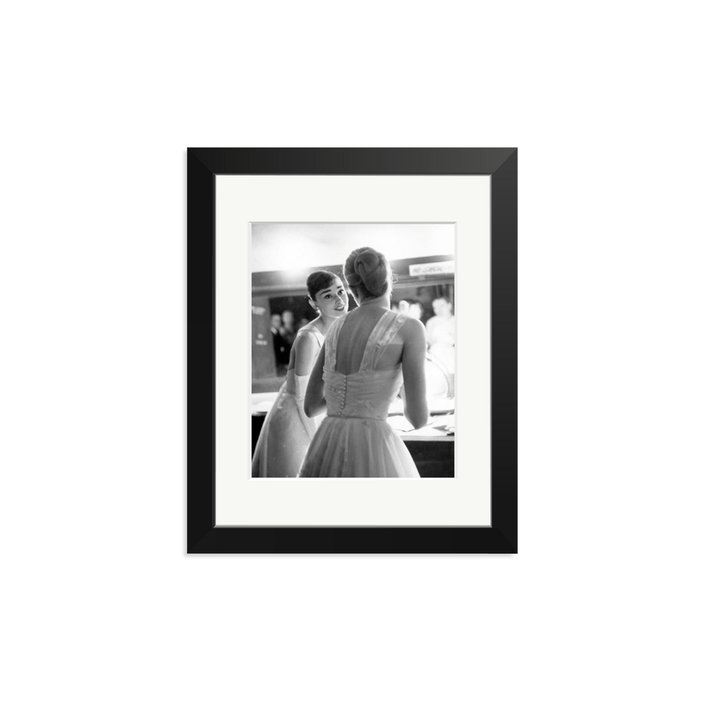 Audrey Hepburn and Grace Kelly