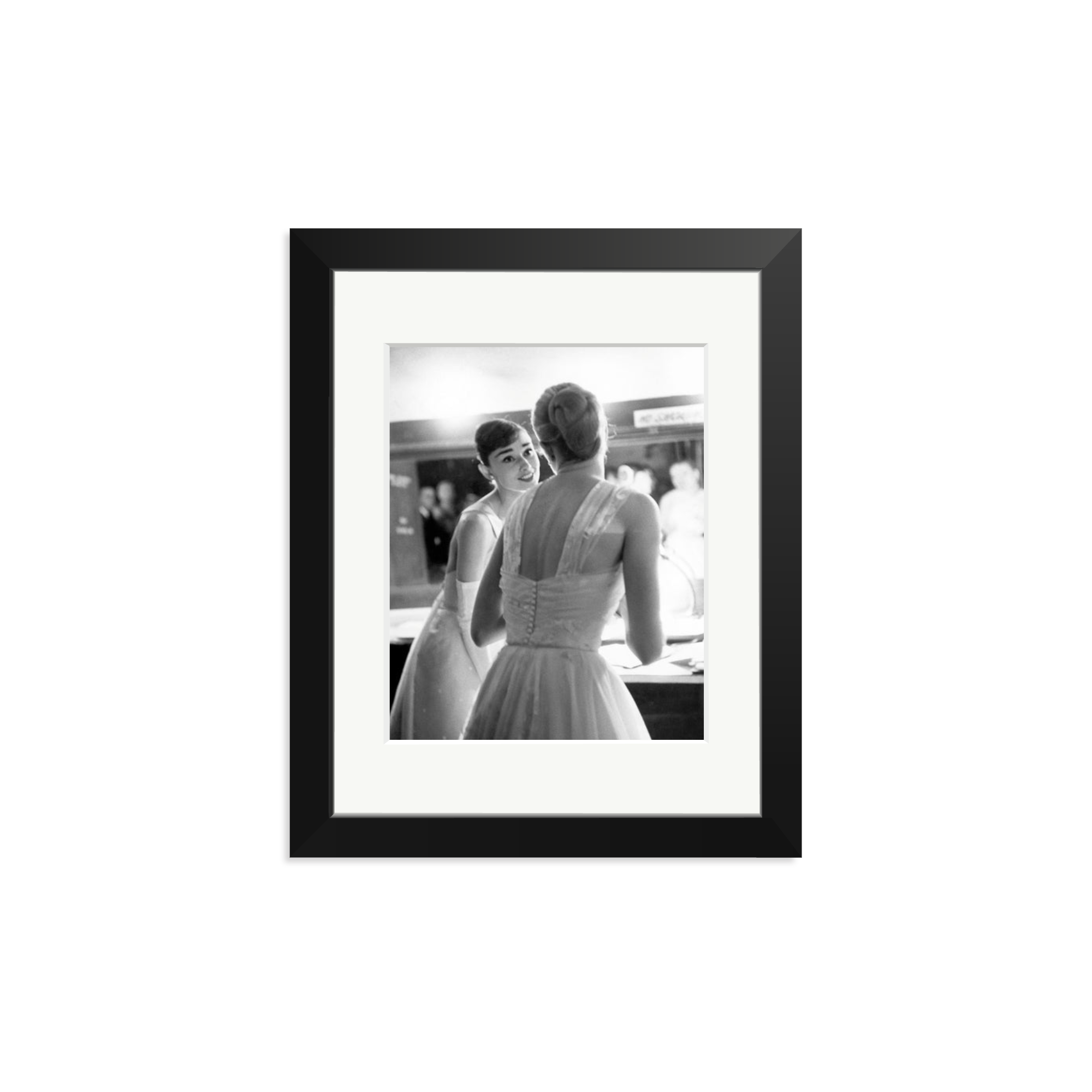 Audrey Hepburn and Grace Kelly