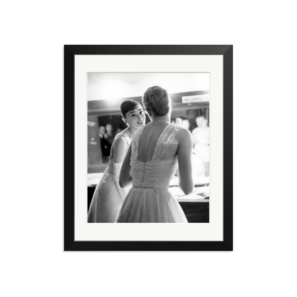 Audrey Hepburn and Grace Kelly