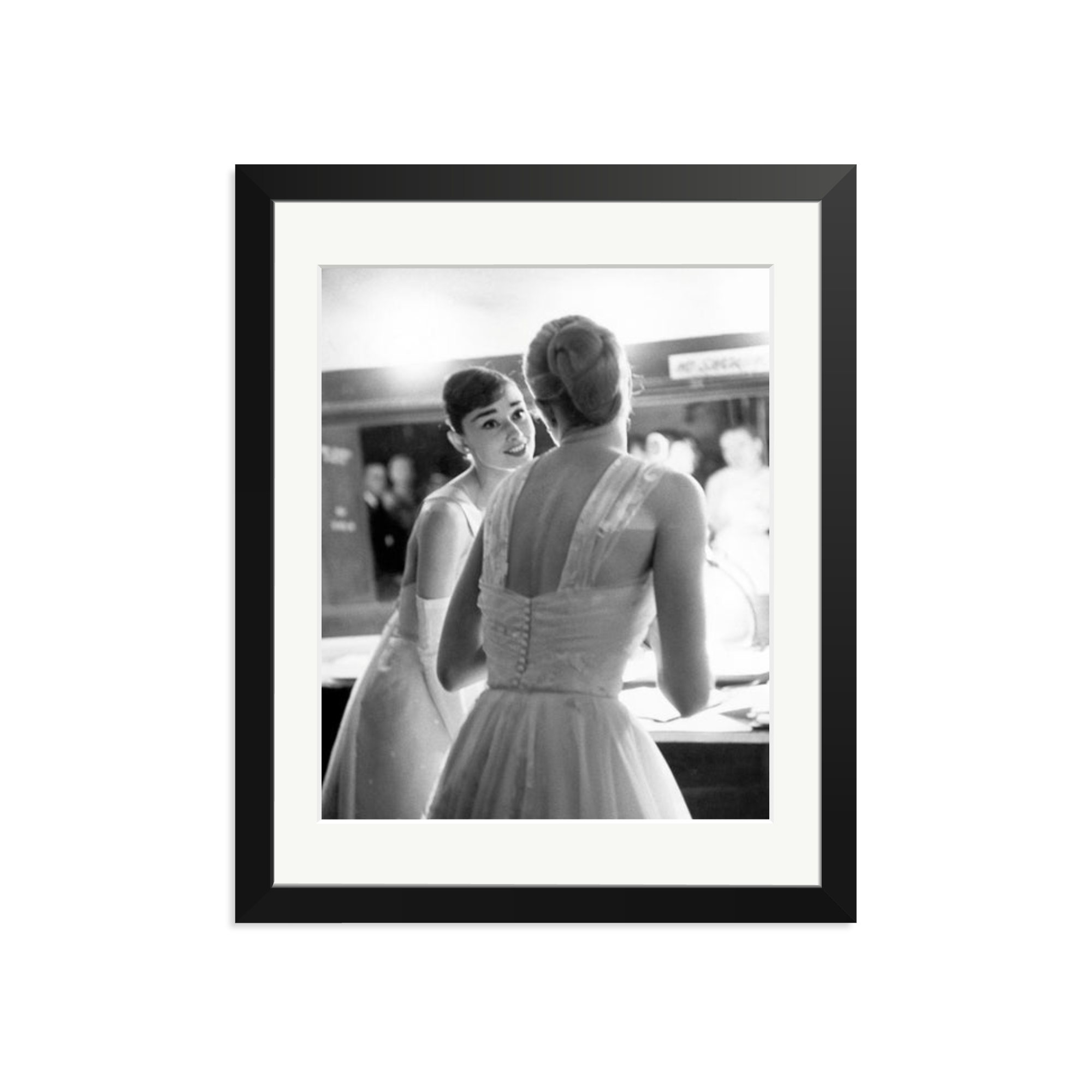 Audrey Hepburn and Grace Kelly