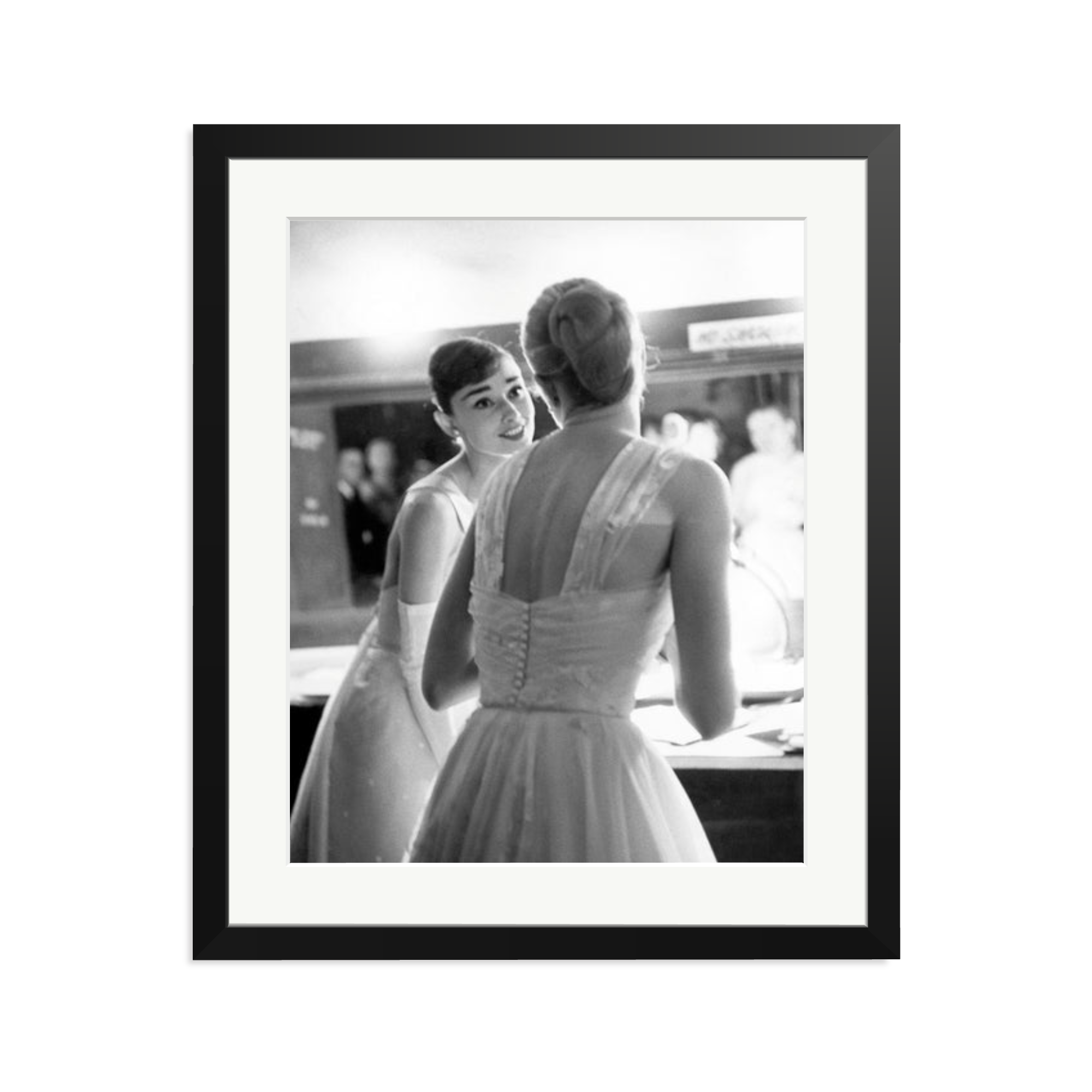 Audrey Hepburn and Grace Kelly