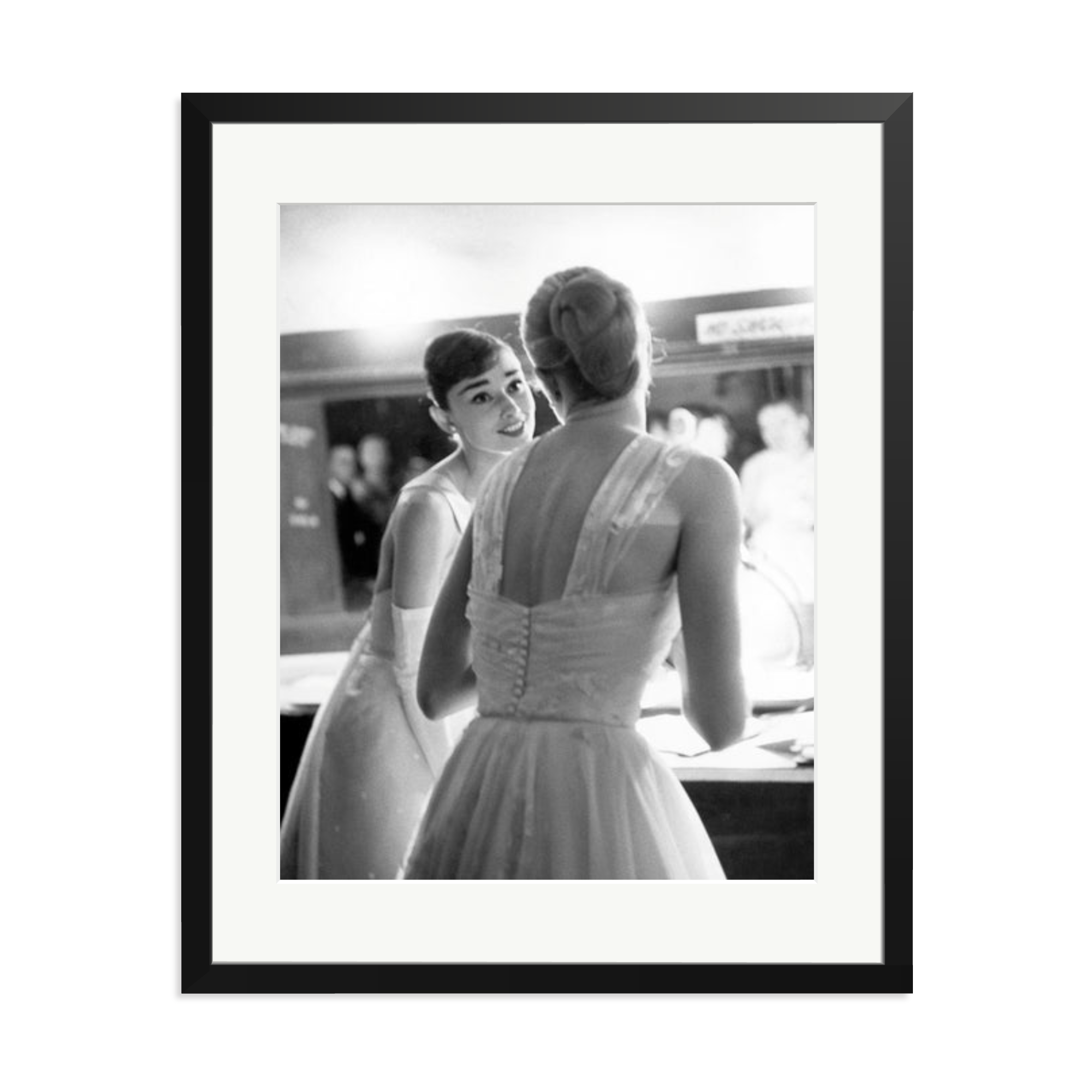 Audrey Hepburn and Grace Kelly