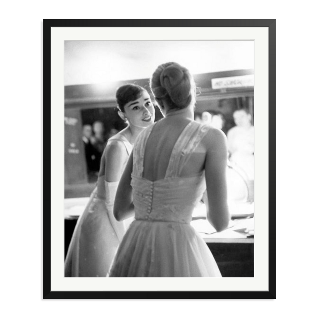 Audrey Hepburn and Grace Kelly