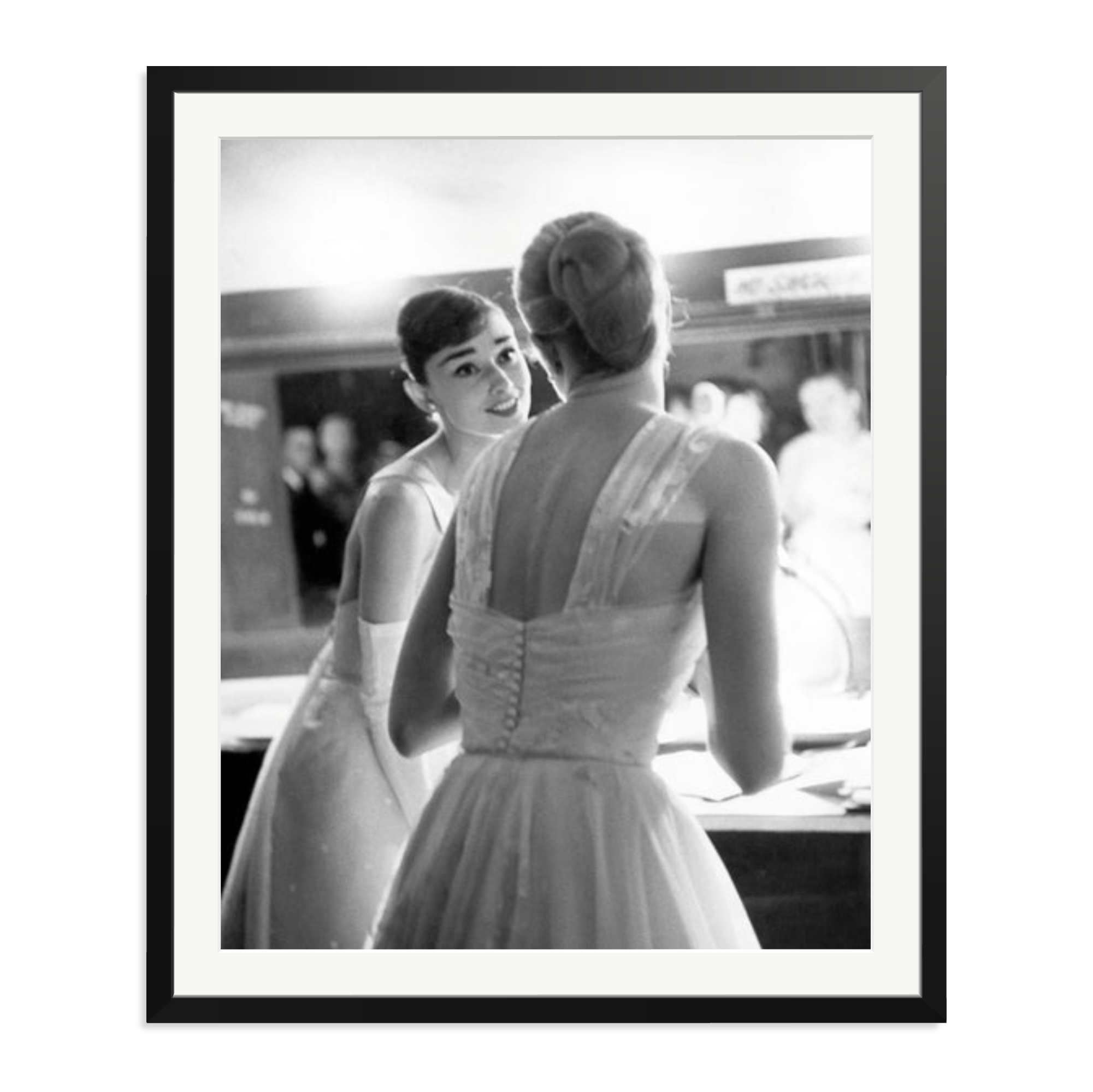 Audrey Hepburn and Grace Kelly