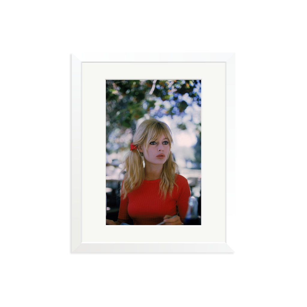 Brigitte Bardot on Set
