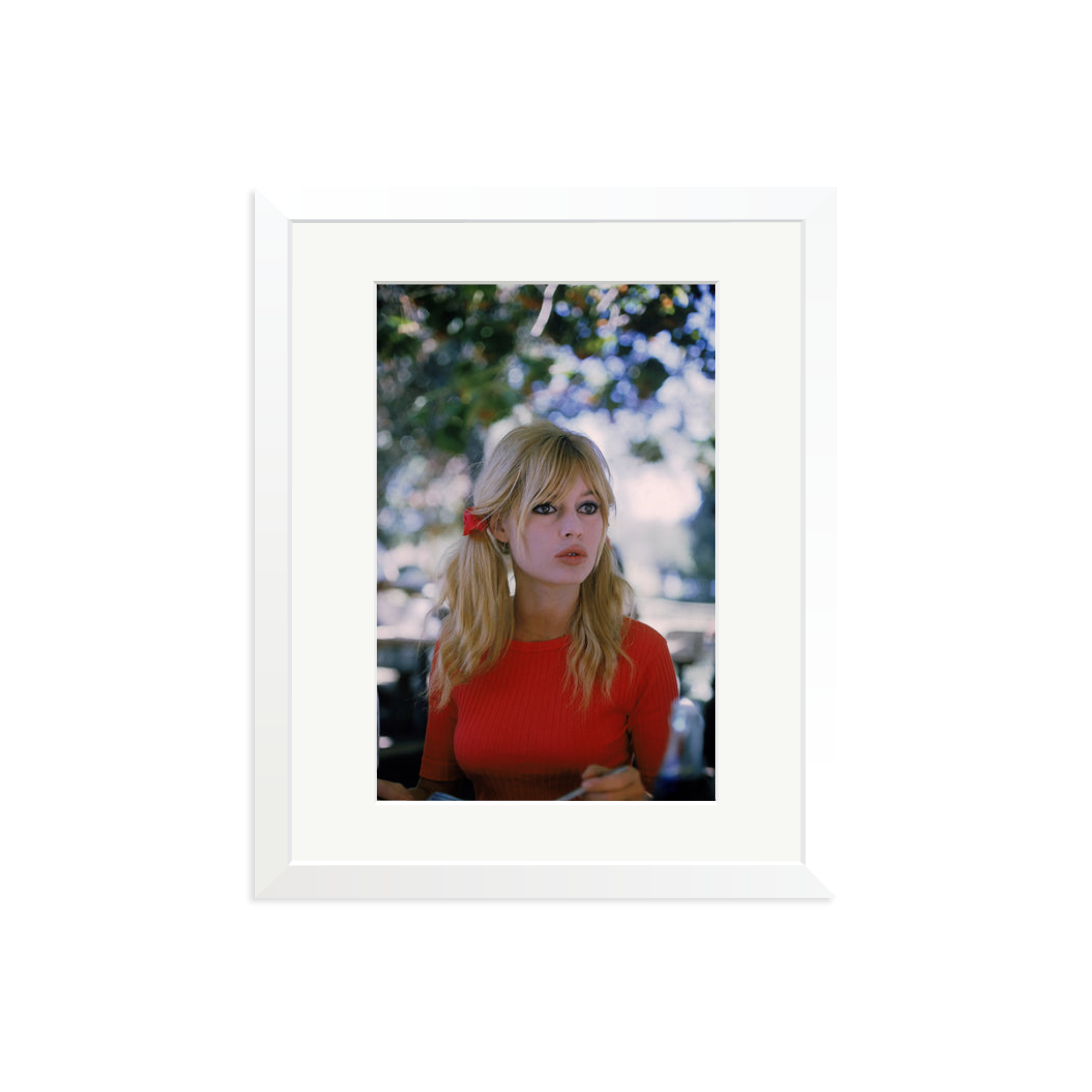 Brigitte Bardot on Set