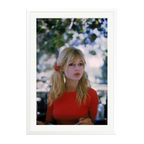 Brigitte Bardot on Set