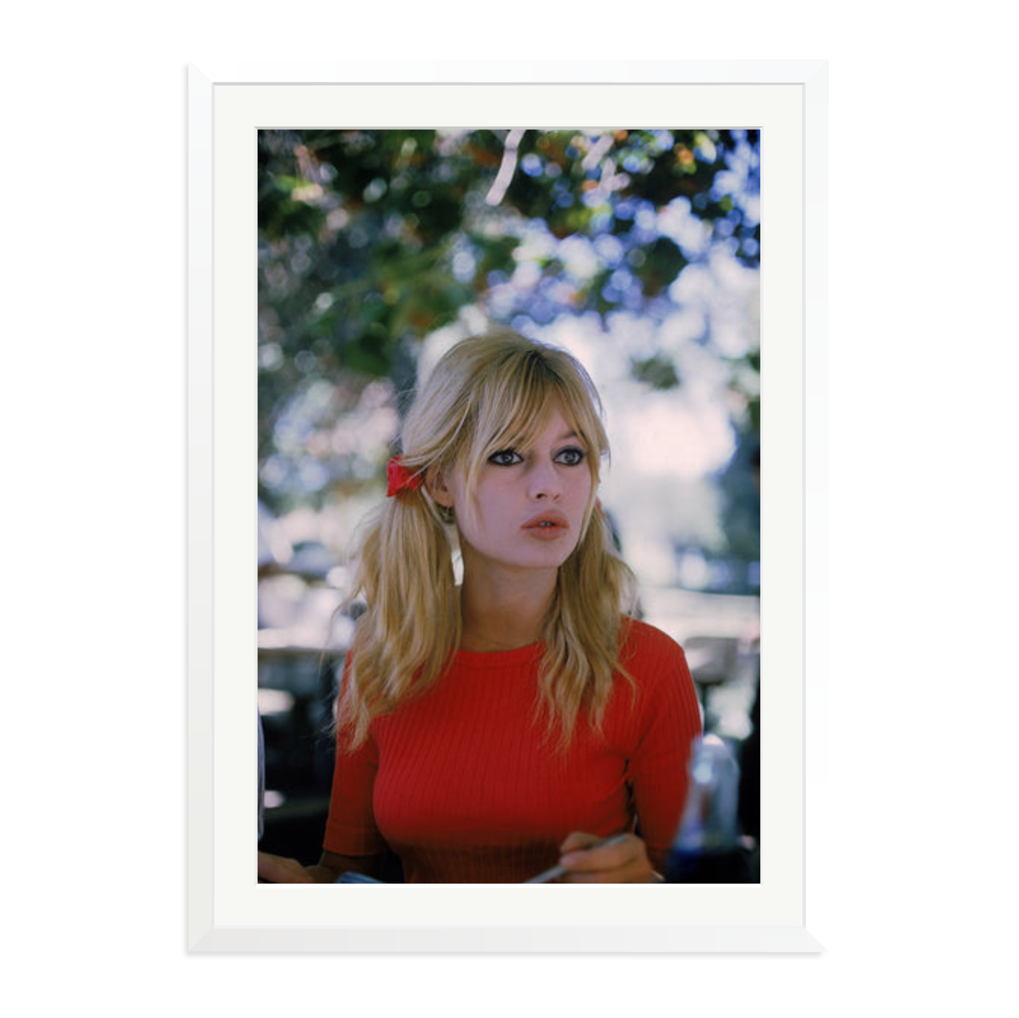 Brigitte Bardot on Set