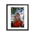 Brigitte Bardot on Set