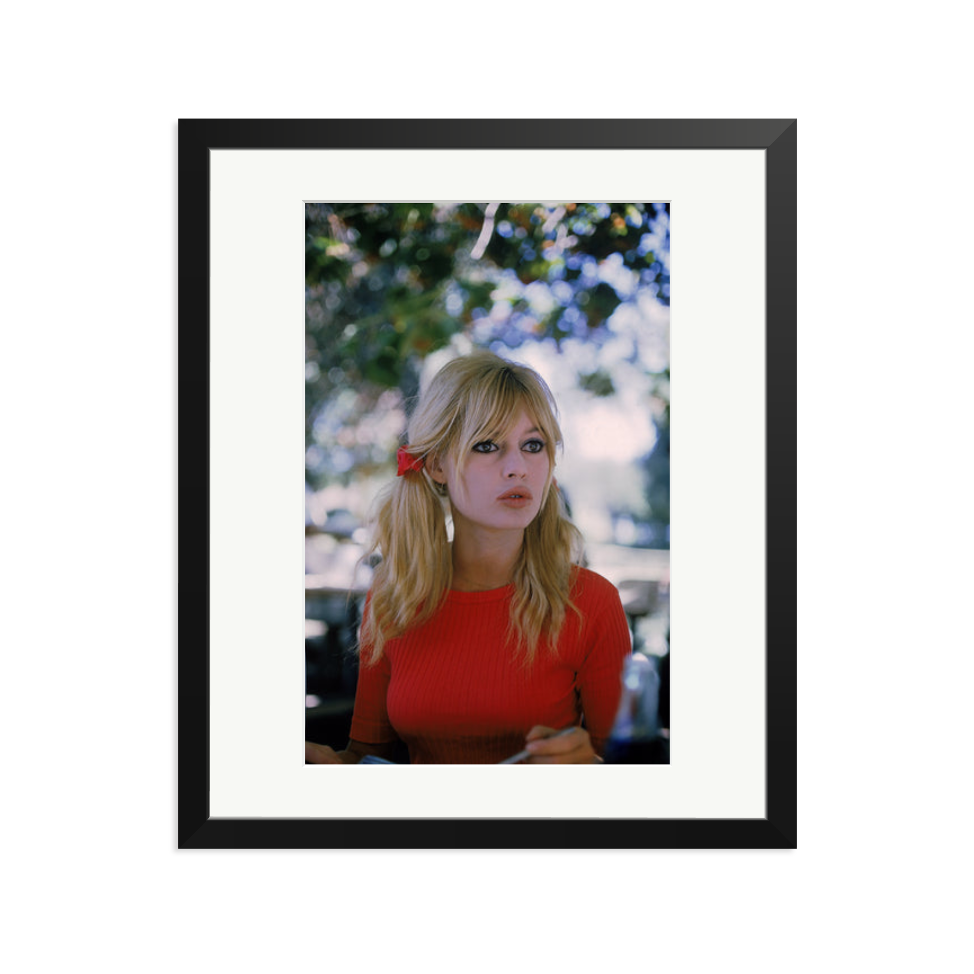 Brigitte Bardot on Set