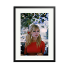 Brigitte Bardot on Set
