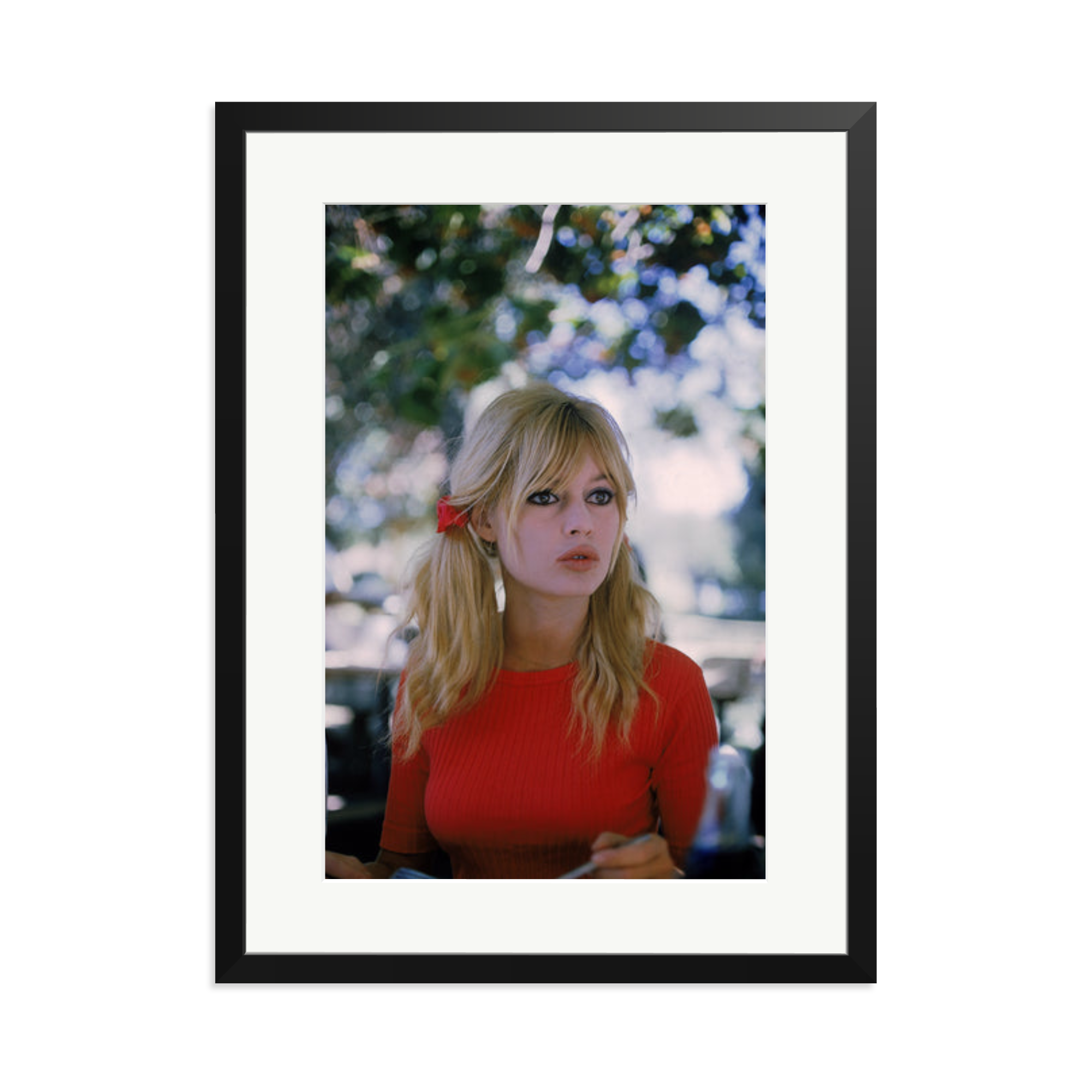 Brigitte Bardot on Set