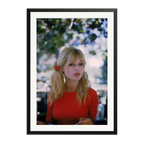 Brigitte Bardot on Set