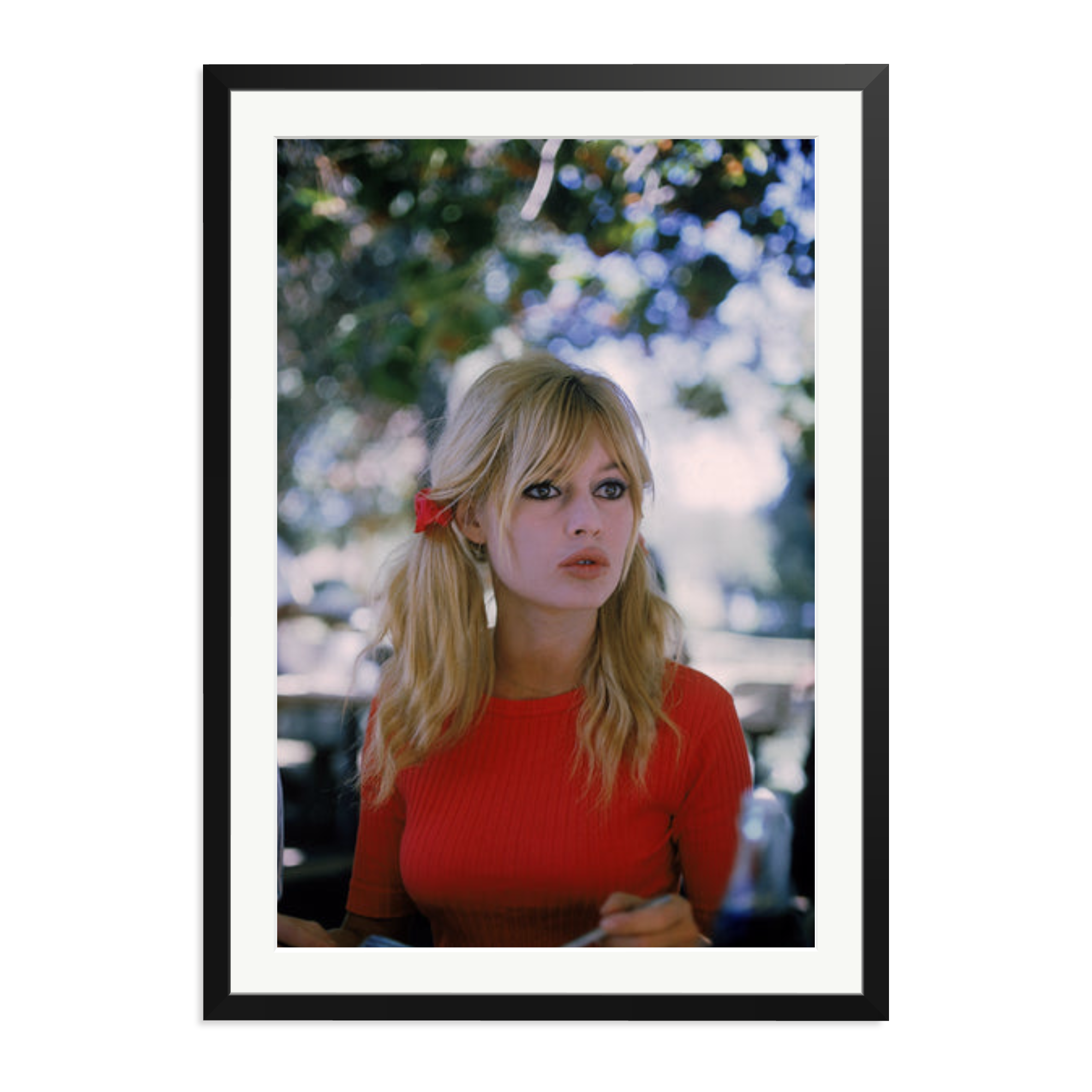 Brigitte Bardot on Set