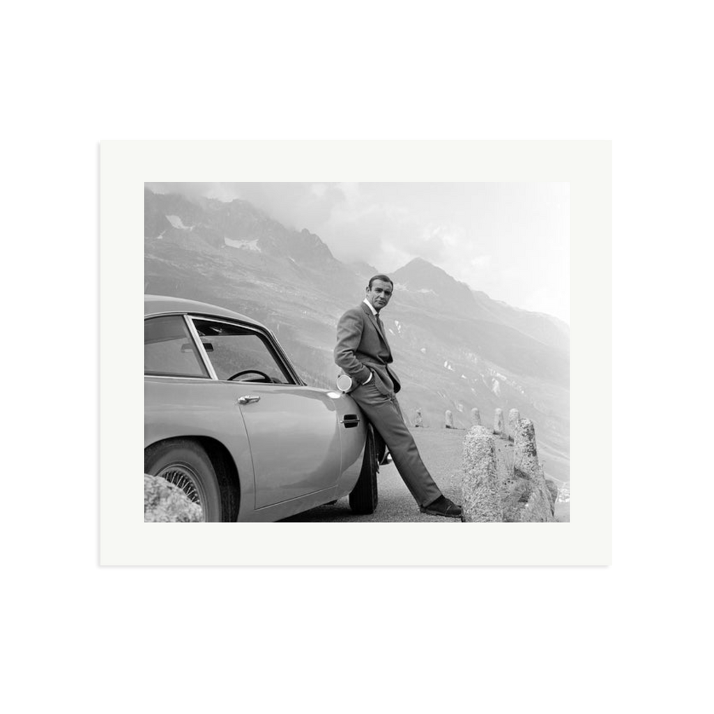 Connery and His Aston Martin