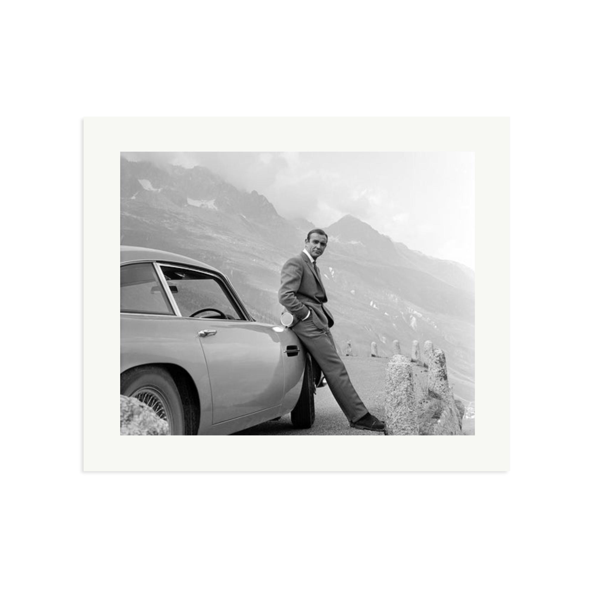 Connery and His Aston Martin