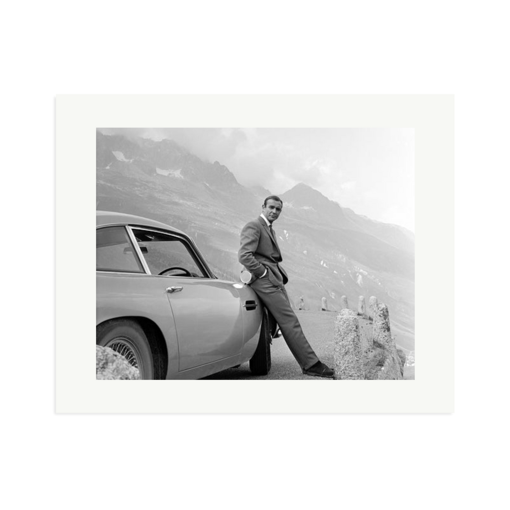 Connery and His Aston Martin