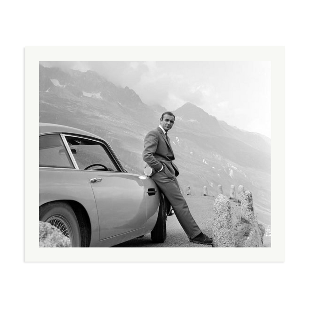 Connery and His Aston Martin