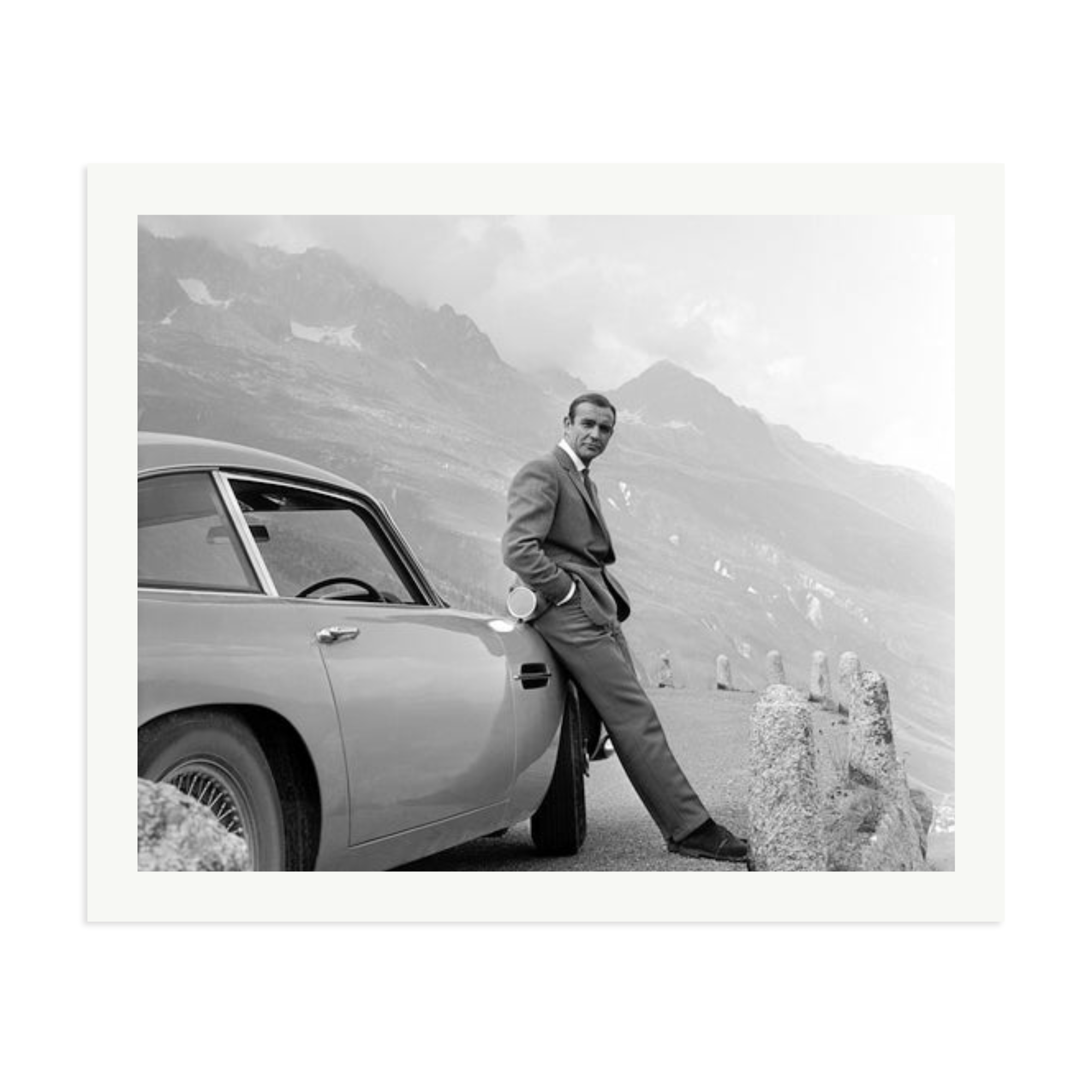 Connery and His Aston Martin