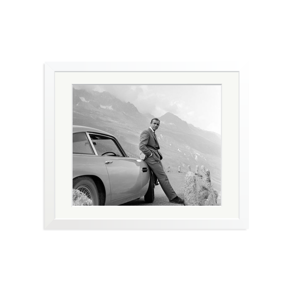 Connery and His Aston Martin