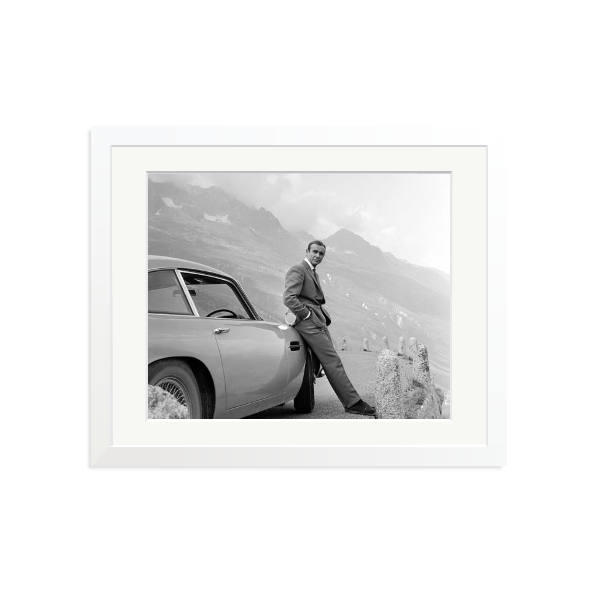 Connery and His Aston Martin