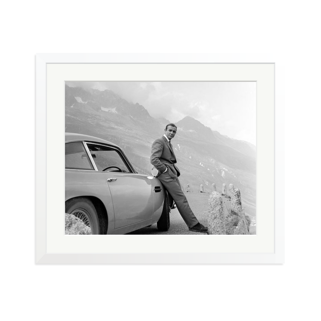 Connery and His Aston Martin