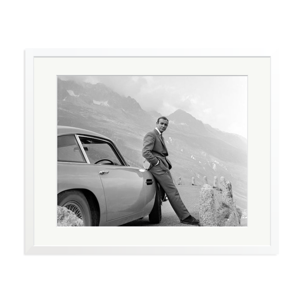 Connery and His Aston Martin