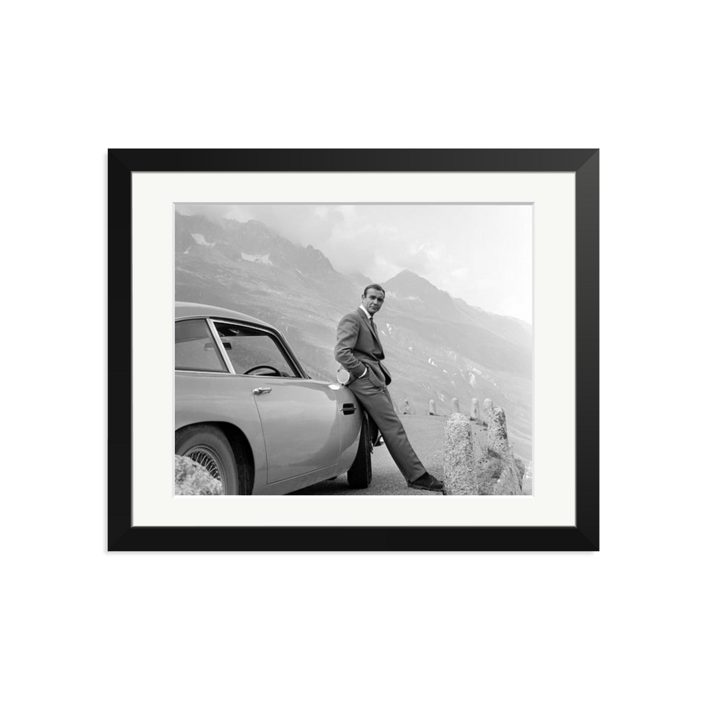 Connery and His Aston Martin