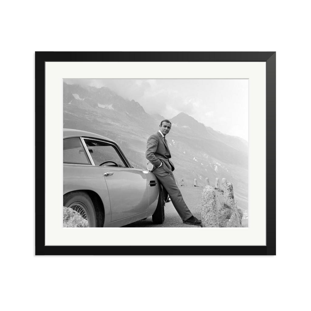 Connery and His Aston Martin