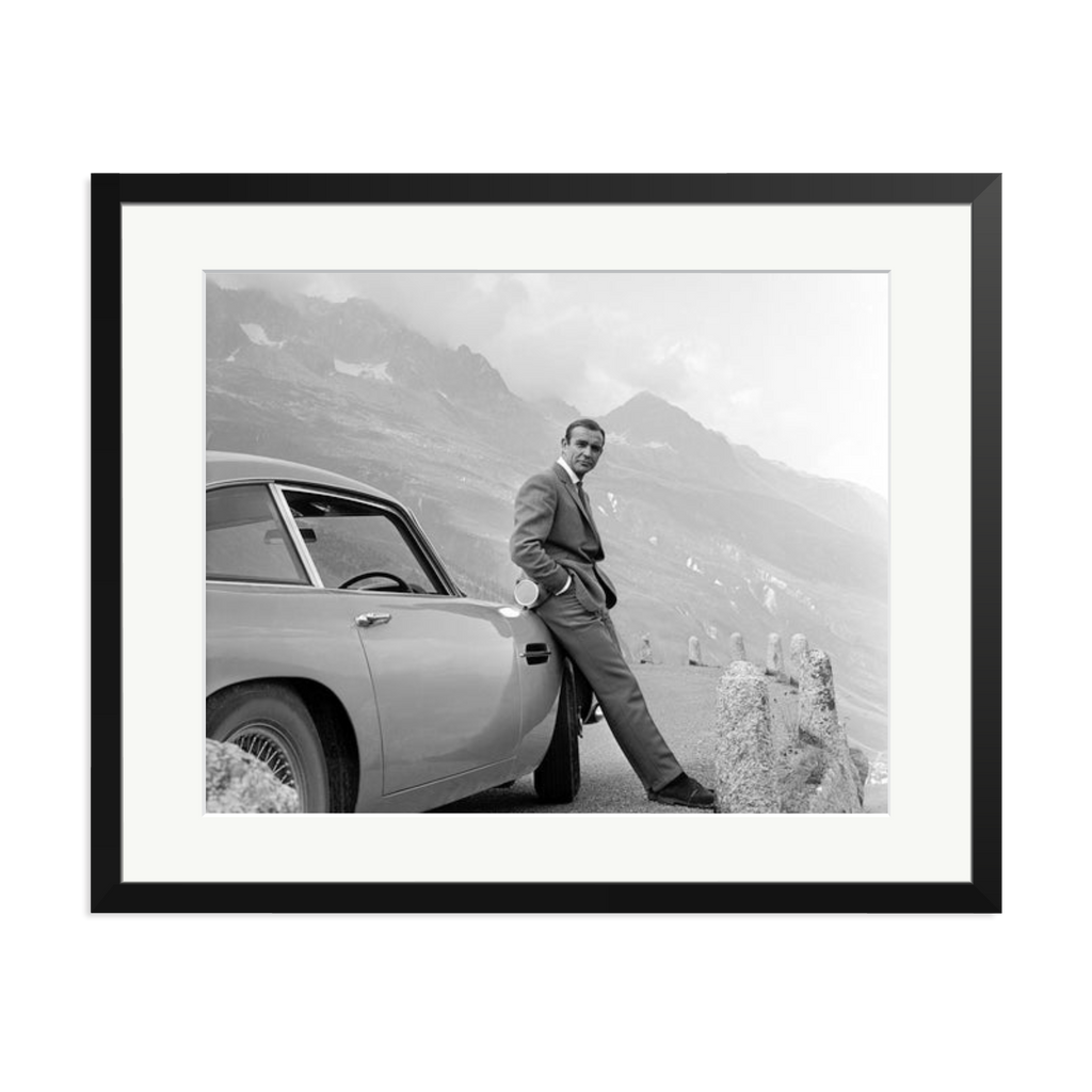 Connery and His Aston Martin