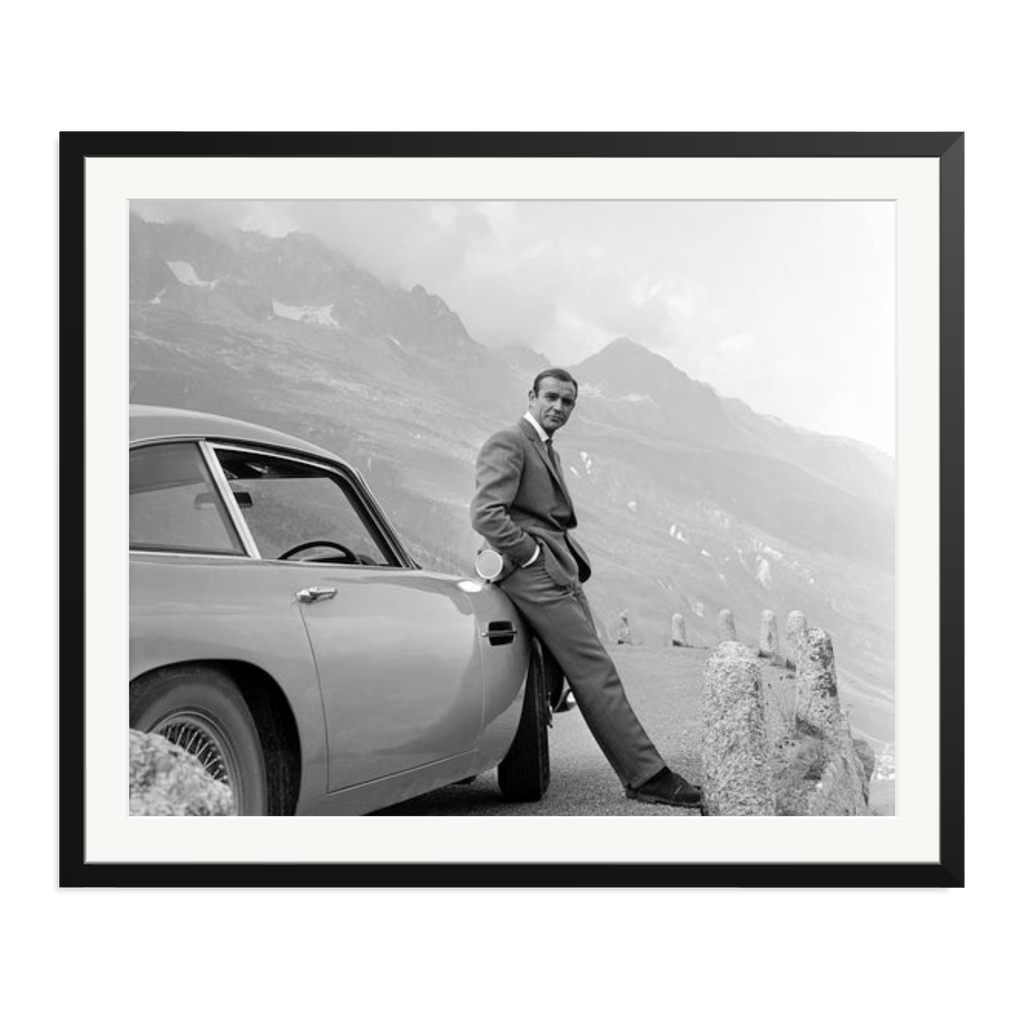 Connery and His Aston Martin