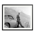 Connery and His Aston Martin