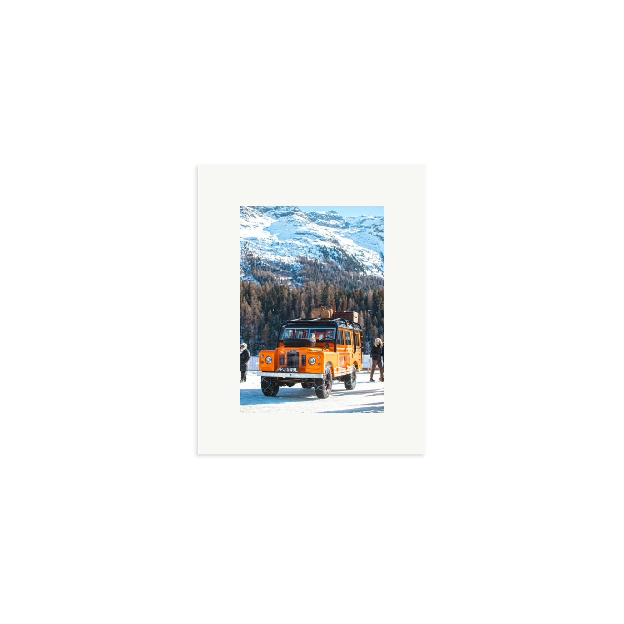 Defender on Sankt Moritz