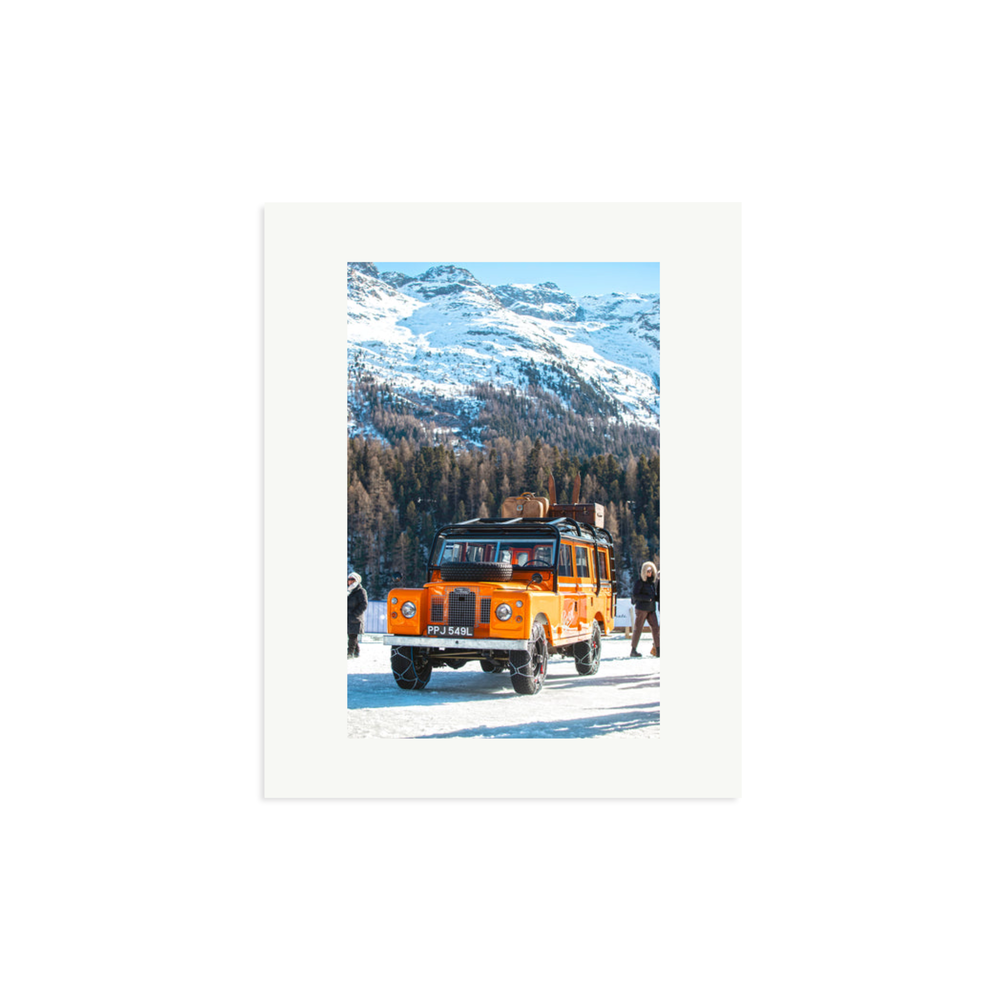Defender on Sankt Moritz