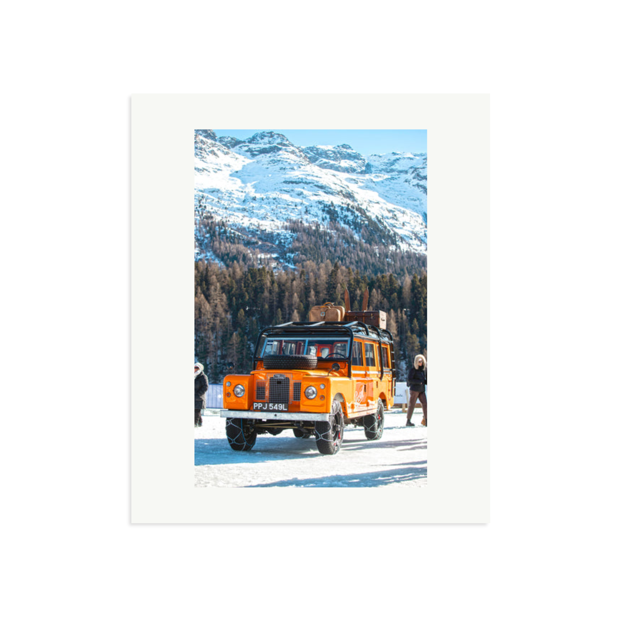 Defender on Sankt Moritz