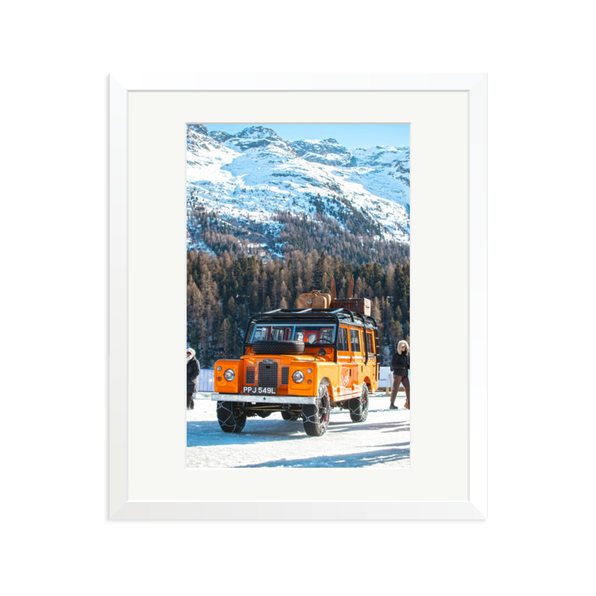 Defender on Sankt Moritz