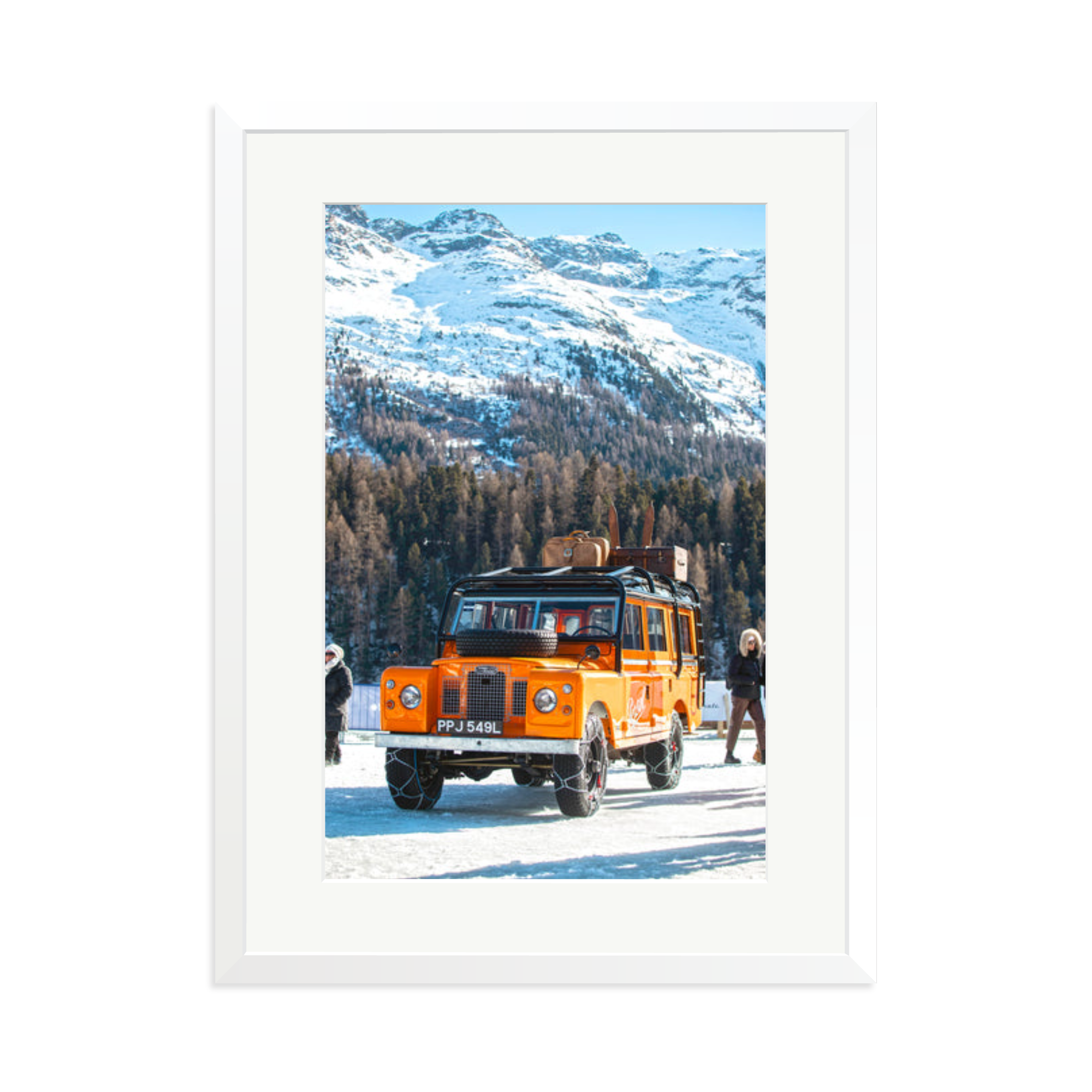 Defender on Sankt Moritz