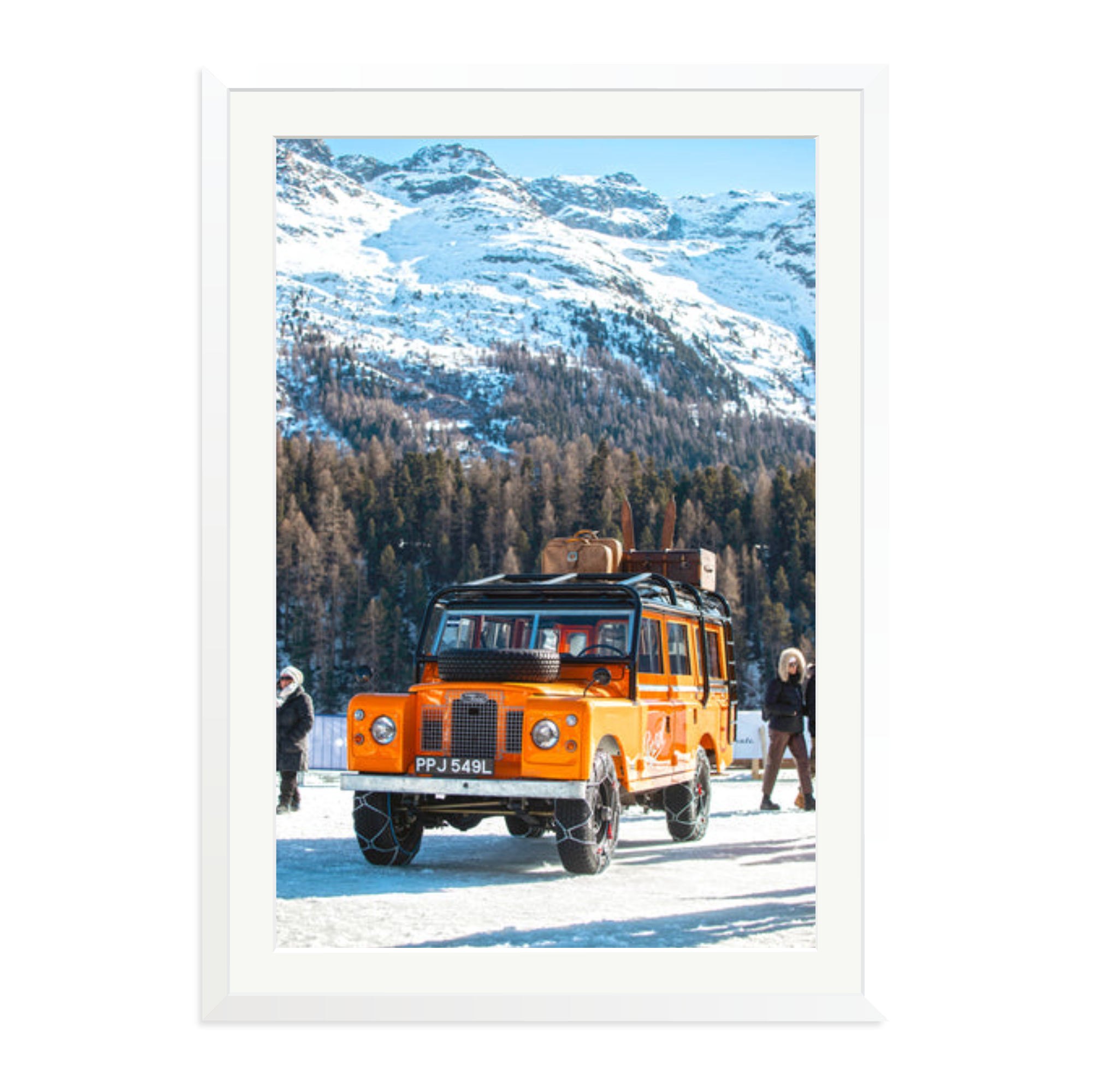 Defender on Sankt Moritz