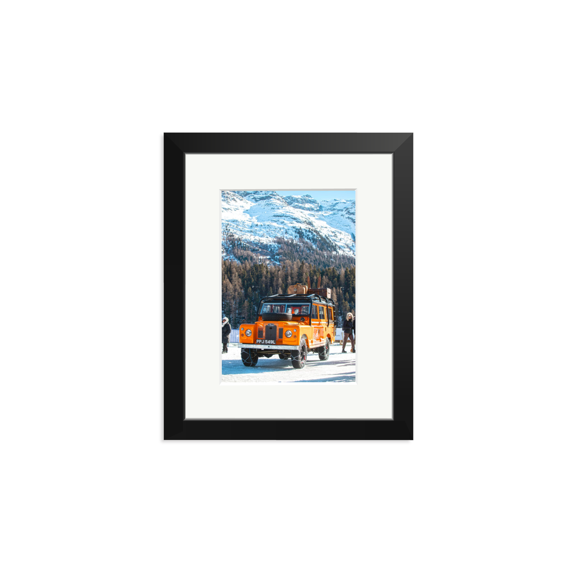 Defender on Sankt Moritz