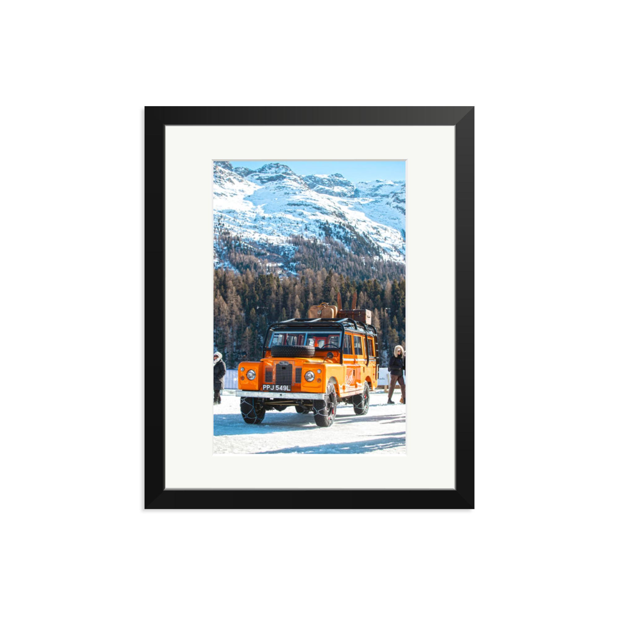Defender on Sankt Moritz