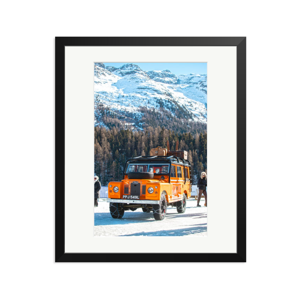 Defender on Sankt Moritz
