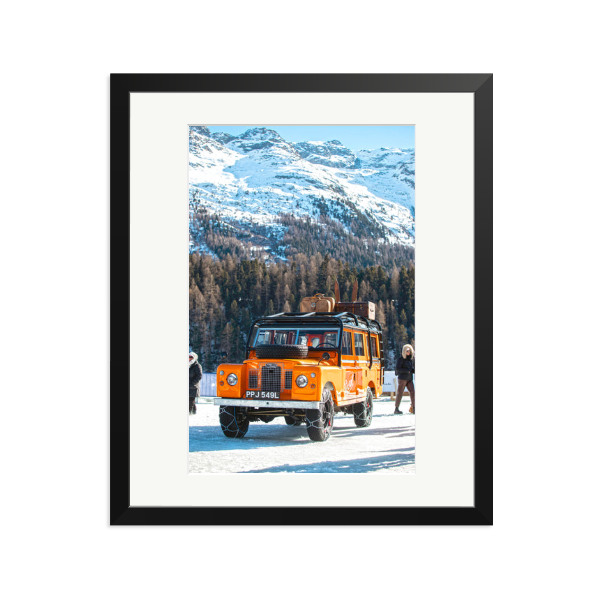 Defender on Sankt Moritz