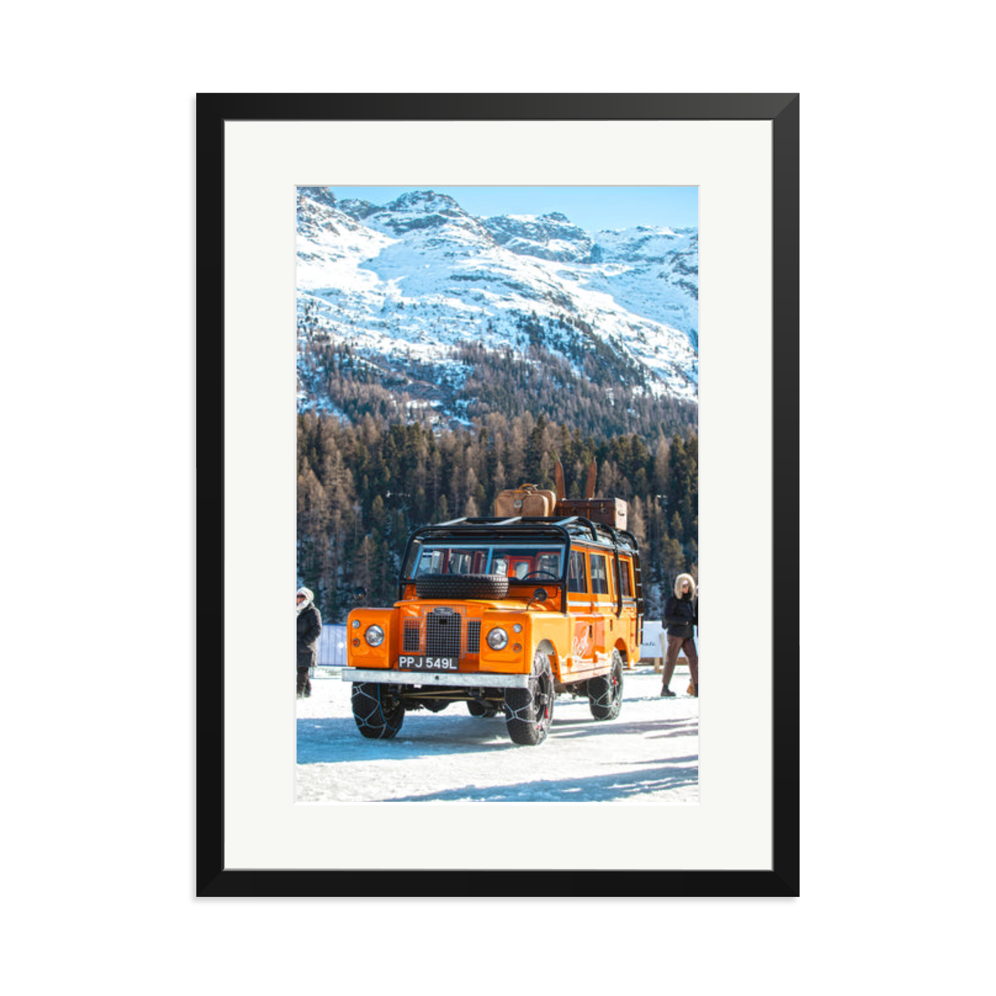Defender on Sankt Moritz