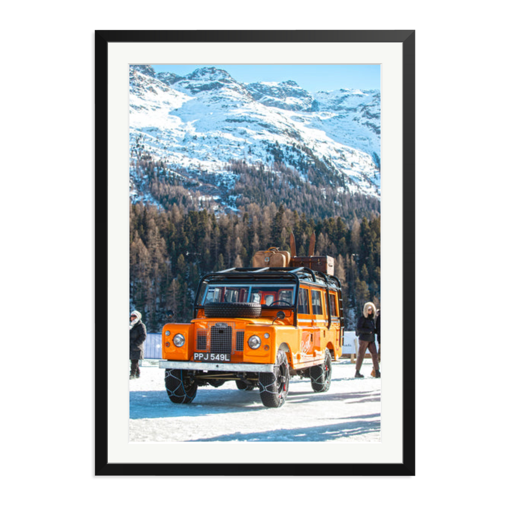 Defender on Sankt Moritz
