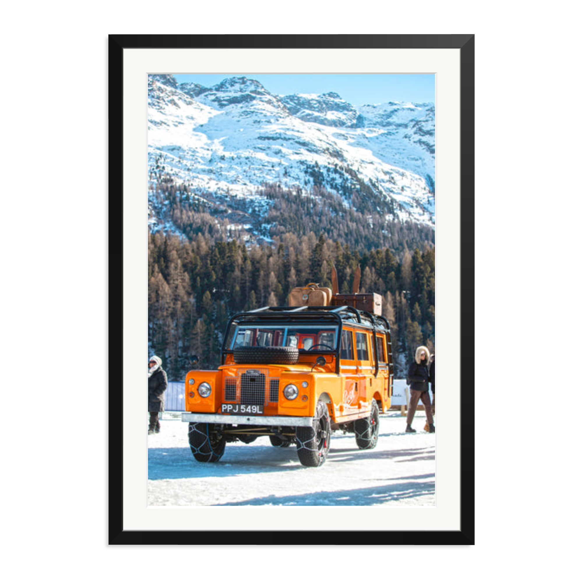 Defender on Sankt Moritz