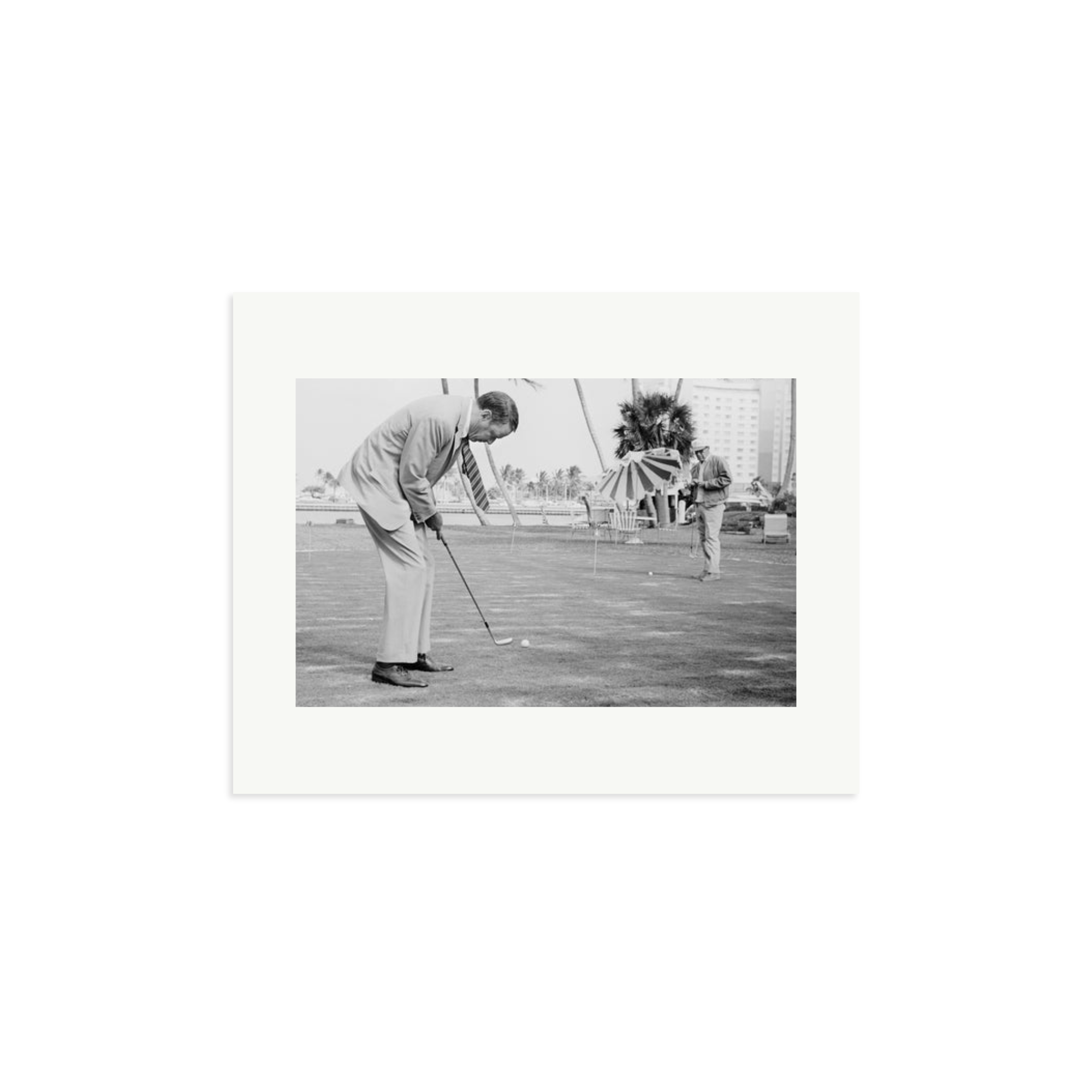 Frank Sinatra Golfing