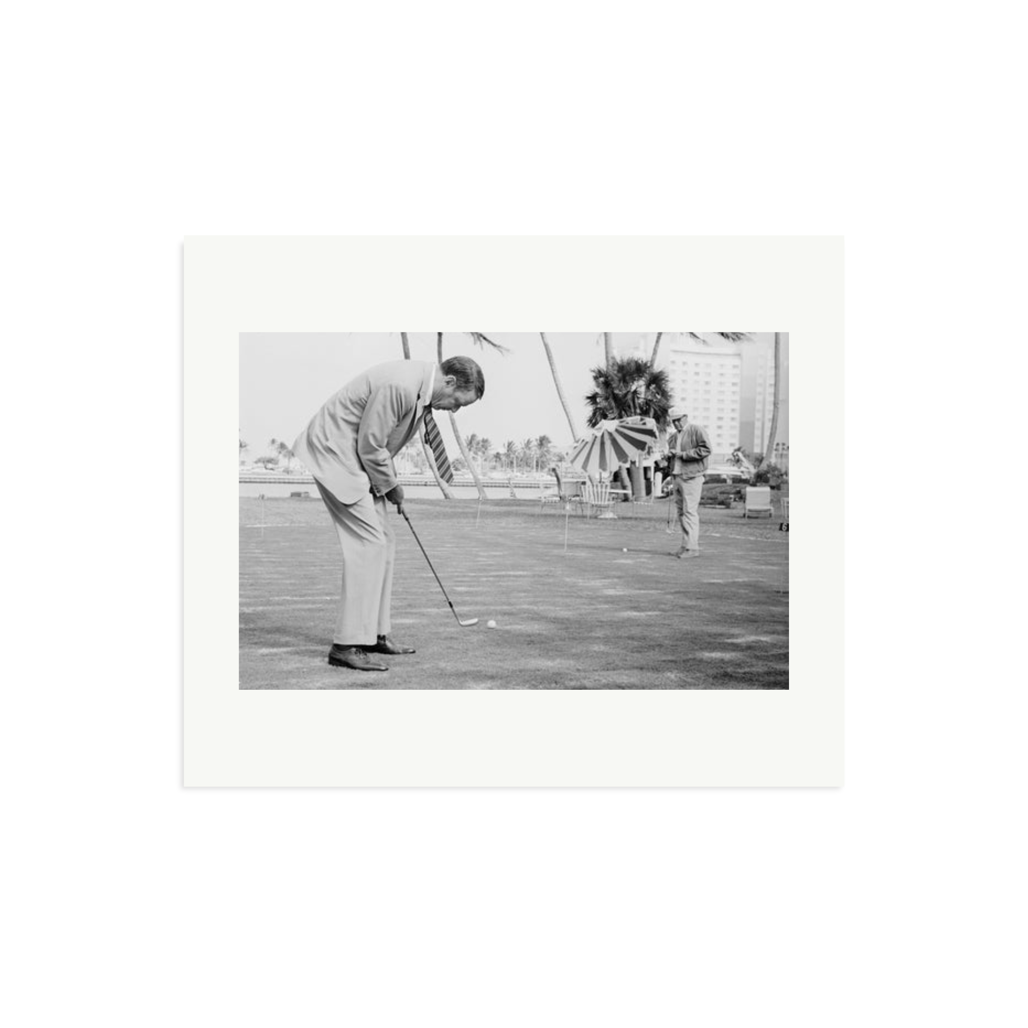 Frank Sinatra Golfing