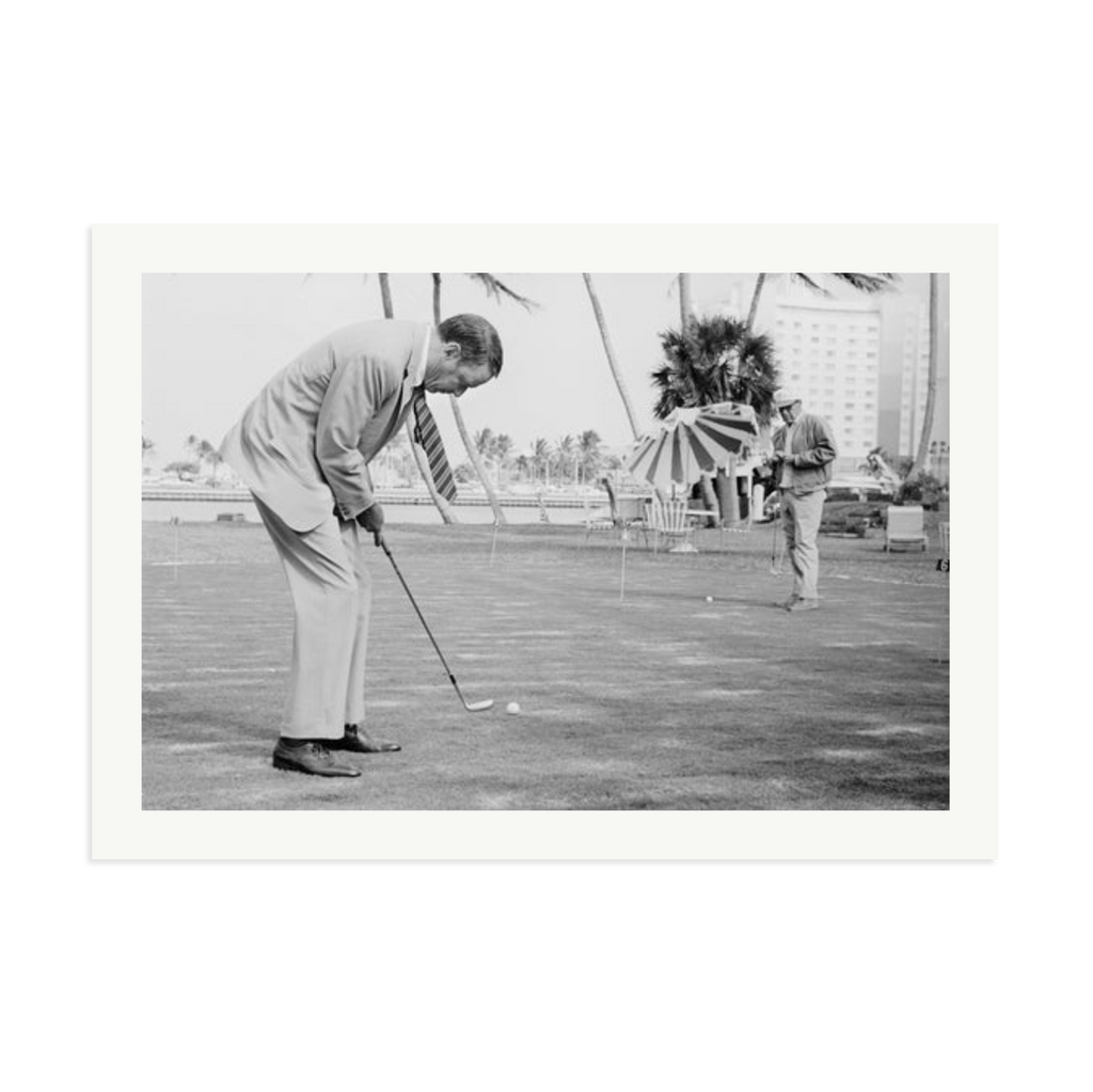 Frank Sinatra Golfing
