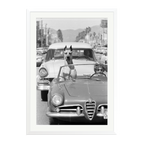 Hollywood Dog in Sports Car